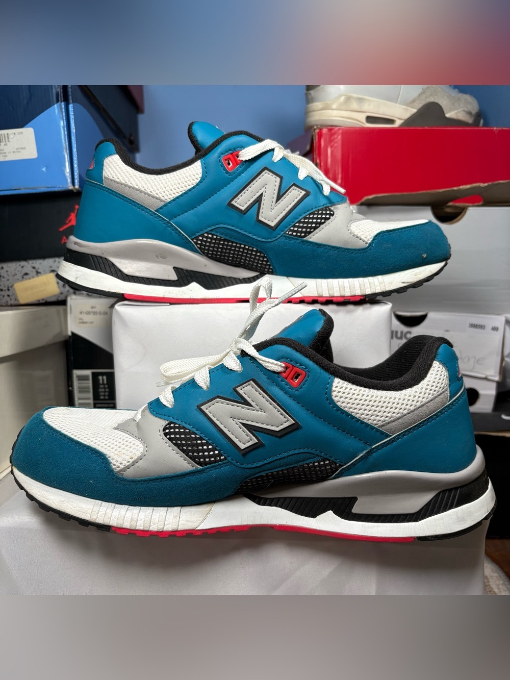 Size 10.5 - New Balance 530 Lake Teal - Picture 2 of 8